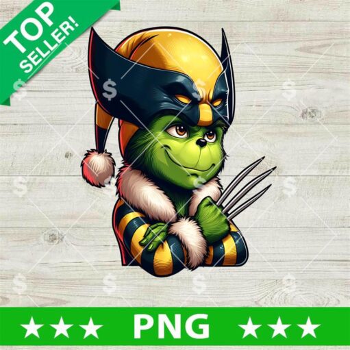 Grinch Marvel Wolverine PNG