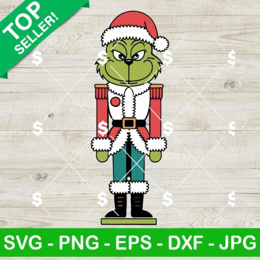 Grinch Nutcracker Christmas SVG