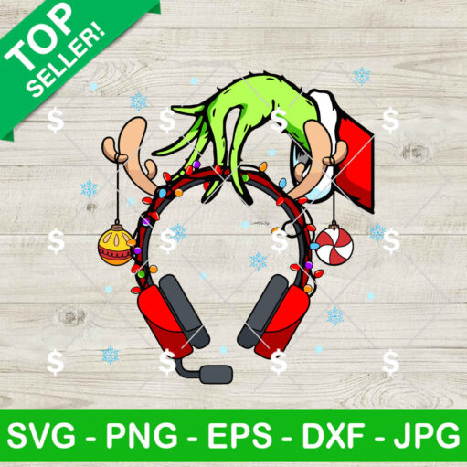 Grinch Stolen Dispatcher Christmas SVG