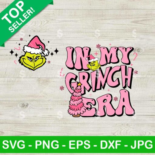 In My Grinch Era SVG Bundle