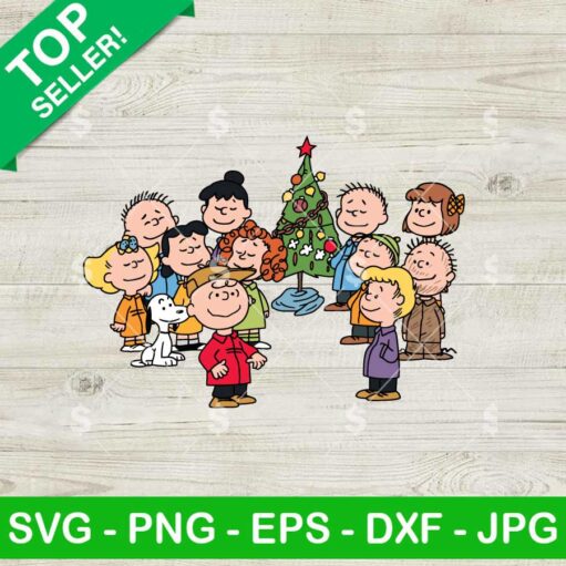 Its Not About What's Under the Tree Charlie Brown SVG