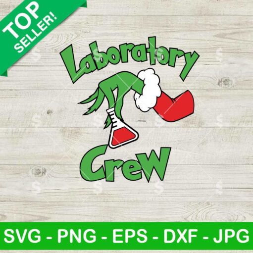 Laboratory Crew Grinch Christmas SVG