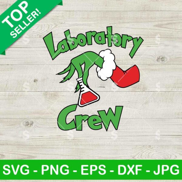 Laboratory Crew Grinch Christmas SVG