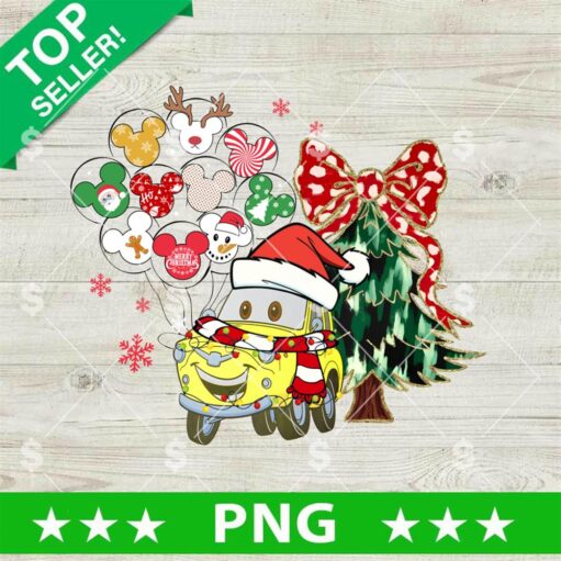 Luigi Disney Cars Coquette Glitter Christmas PNG