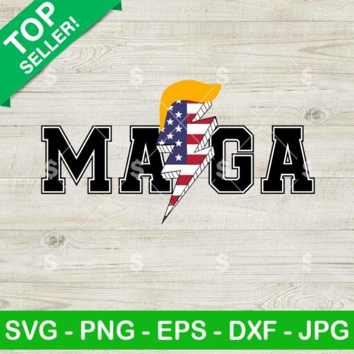 Maga Trump SVG