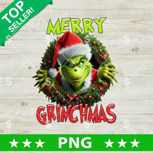 Merry Grinchmas PNG