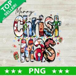 Merry Xmas Christmas Characters PNG