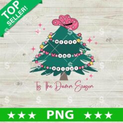 Merry and Bright Tis The Damn Season PNG