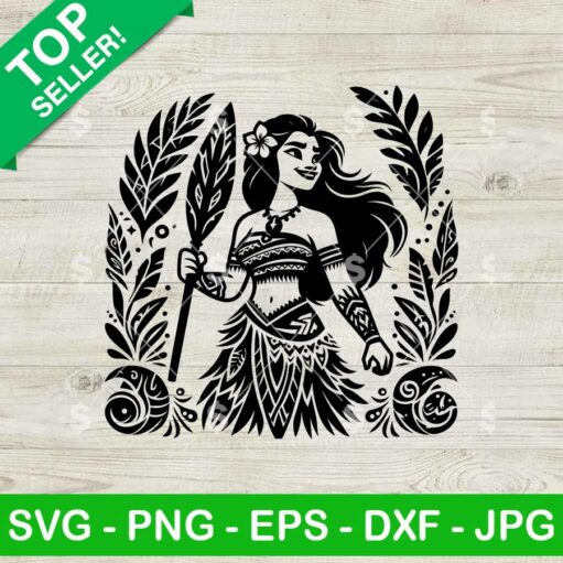 Moana Disney Princess SVG