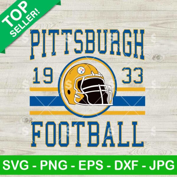 Pittsburgh Steelers Football SVG