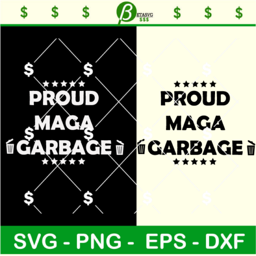 Proud Maga Garbage SVG