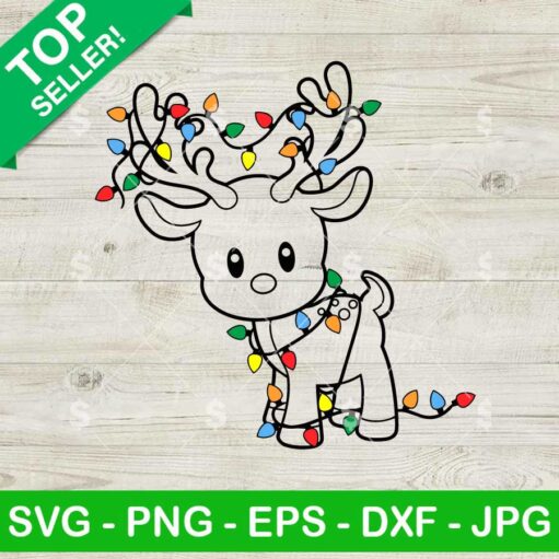 Reindeer Christmas SVG