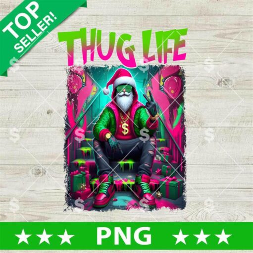 Santa Claus Thug Life PNG