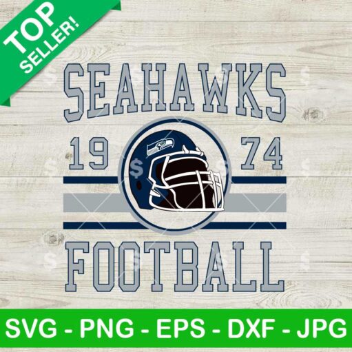 Seattle Seahawks Football SVG