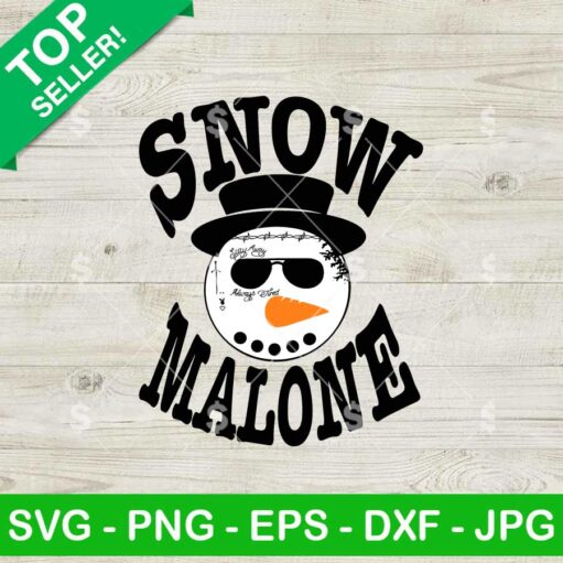 Frosty The Snowman Post Malone SVG