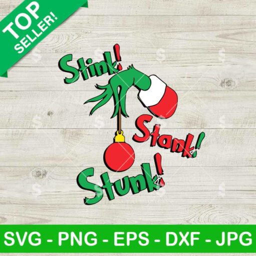 Stink Stank Stunk Grinchmas SVG