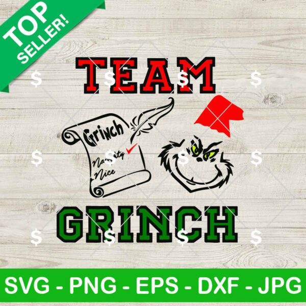 Team Grinch SVG