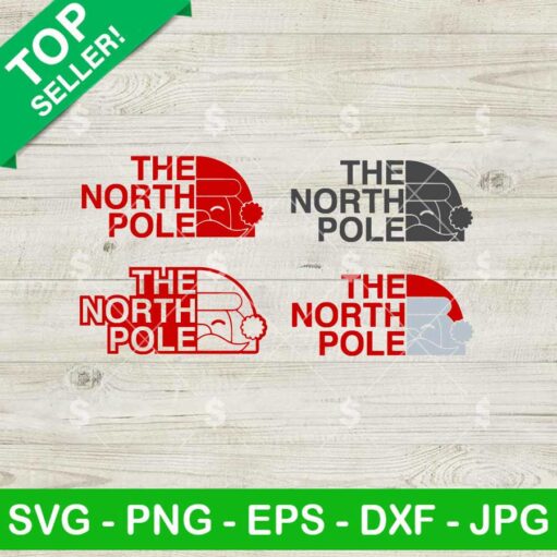 The North Pole Santa SVG Bundle