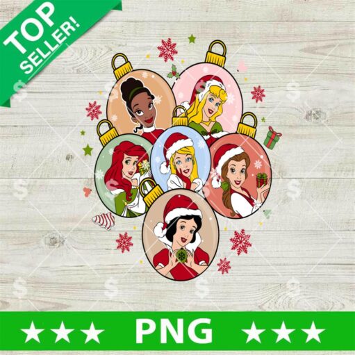 Disney Princess Christmas Ornament PNG