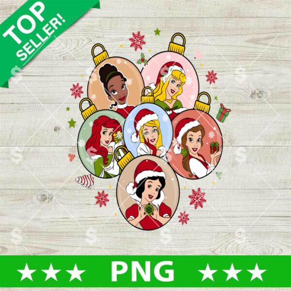 Disney Princess Christmas Ornament PNG