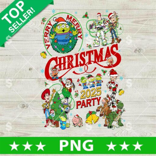 Toy Story Christmas Party PNG