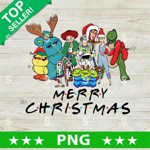 Toy Story Friends Merry Christmas PNG