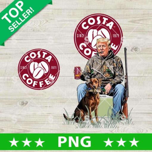 Trump Hunting Drink Costa Coffee PNG