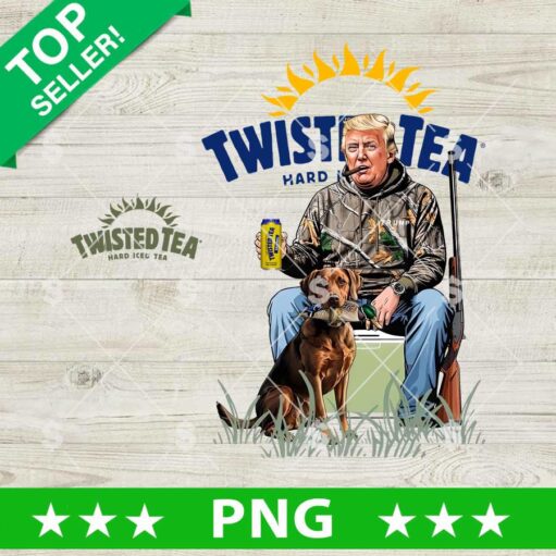 Trump Hunting Drink Twisted Tea PNG