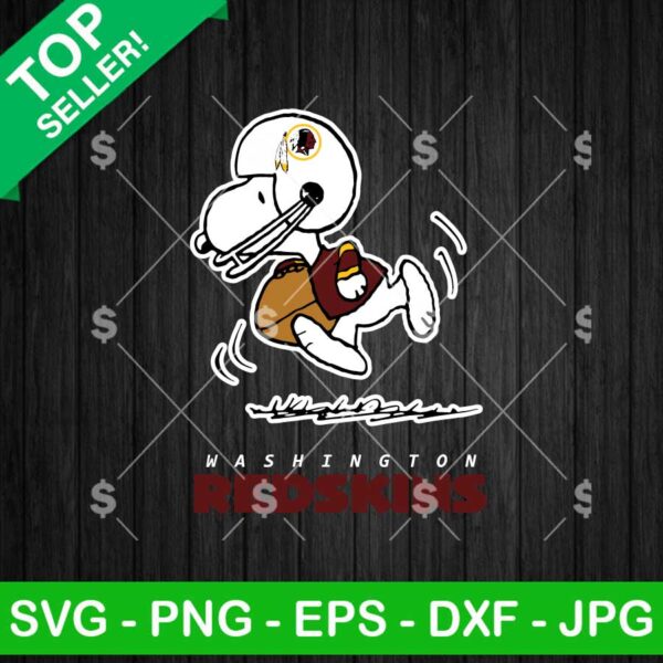 Washington Redskins NFL Snoopy Svg