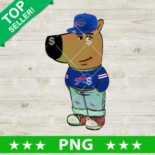 Chill Guy Meme Buffalo Bills NFL PNG