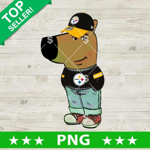 Chill Guy Meme Steelers NFL PNG