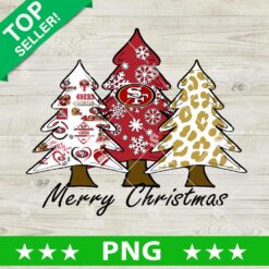 San Francisco 49ers Christmas Tree PNG