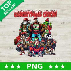 Christmas Crew Movie Characters PNG, Christmas Movie Characters PNG, North Pole Christmas Movie Sublimation PNG