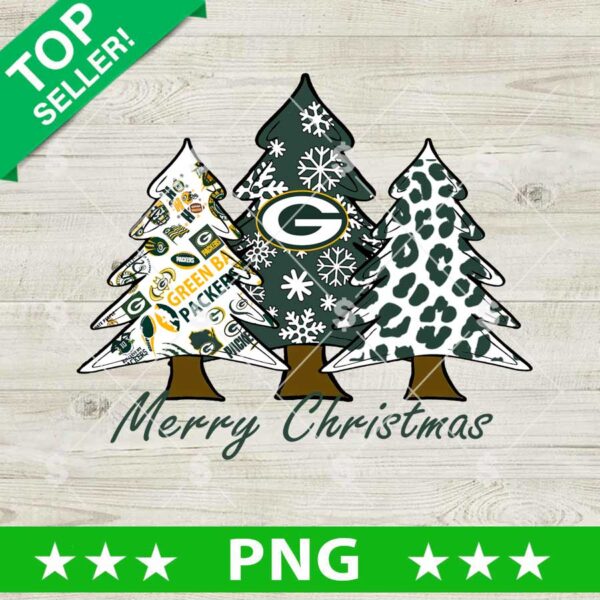 Christmas Tree Green Bay Packers Football PNG