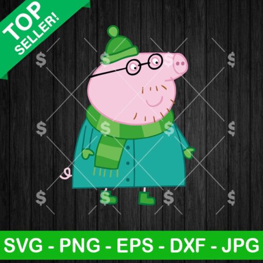 Peppa Pig Dad SVG