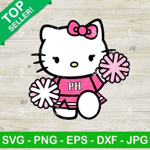 Hello Kitty Cheerleader PH SVG