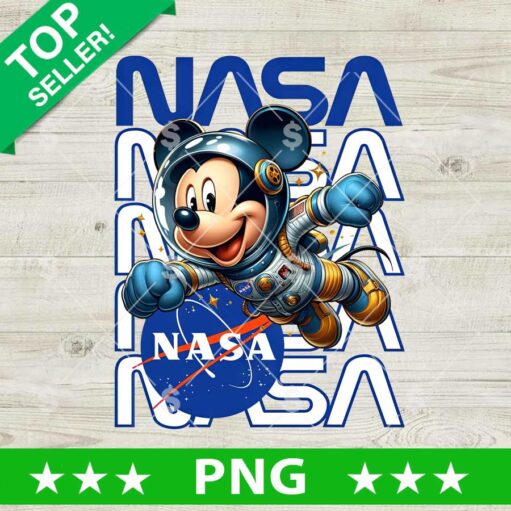 Mickey Astronaut Nasa PNG