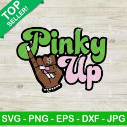 Pinky Up Alpha Kappa Alpha SVG