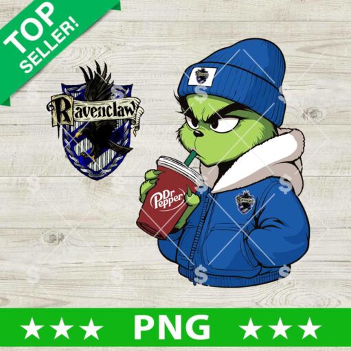 Harry Potter Grinch Ravenclaw PNG