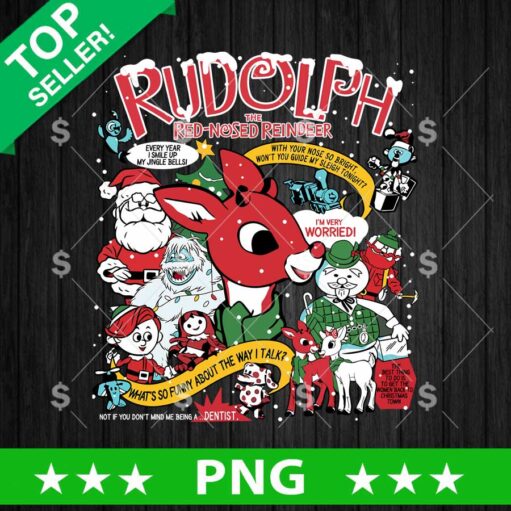 Rudolph The Red Nose Reindeer PNG