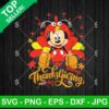 Mickey Thanksgiving Turkey SVG