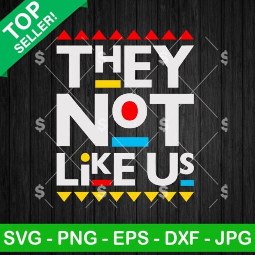 They Not Like Us Africa SVG