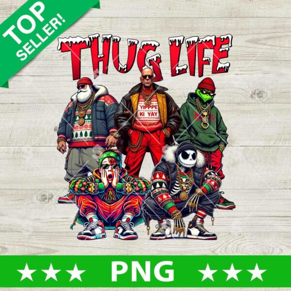 Christmas Movie Thug Life PNG, Christmas Cartoon Movie PNG, Christmas Home ALone Movie Sublimation PNG