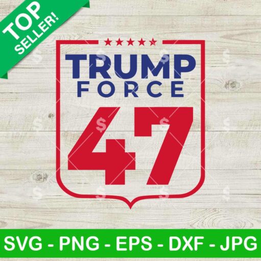 Trump Force 47 SVG