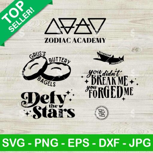 Zodiac Academy Defy The Stars SVG