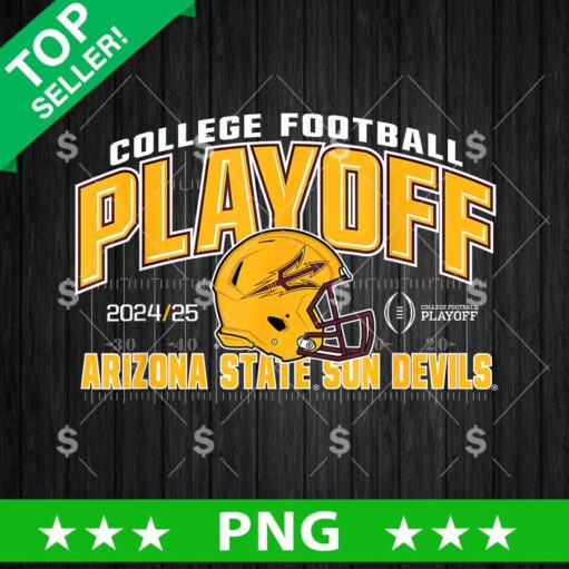 Arizona State Sun Devils College Football Playoff 2024-2025 PNG