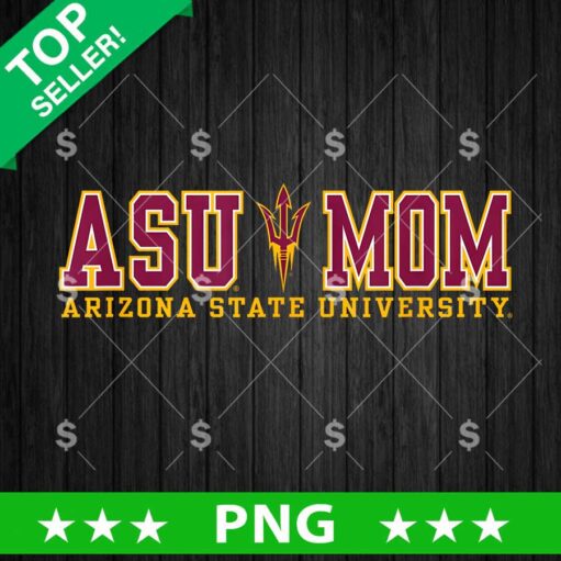 Arizona State Sun Devils Mom Bold ASU PNG