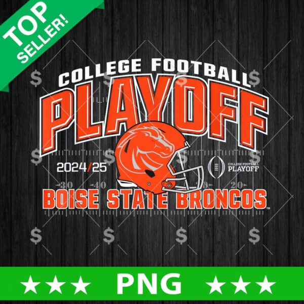 Boise State Broncos College Football Playoff CFP 2024-2025 PNG