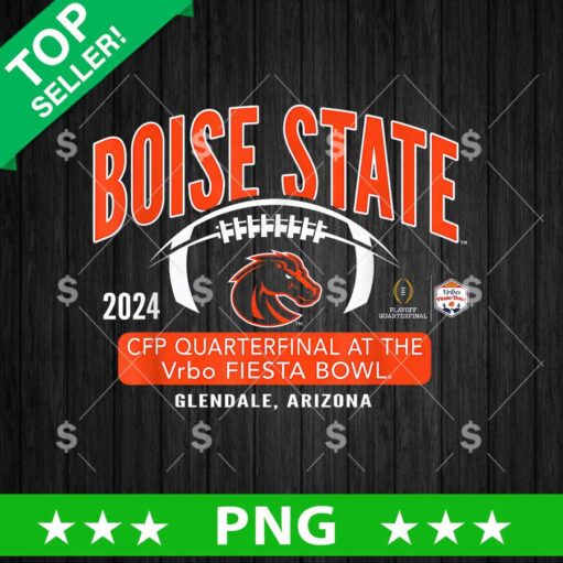 Boise State Broncos Fiesta Bowl 2025 PNG