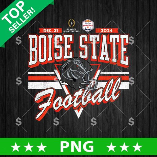 Boise State Broncos Fiesta Bowl 2024-2025 PNG